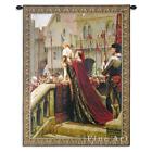 Medieval Tapestry A Little Prince Lady Picture Edmund Leighton Art - BS 53