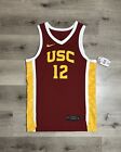 Nike USC Trojans JuJu Watkins #12 NCAA Dri-Fit Game Jersey Men’s Unisex Sz Small