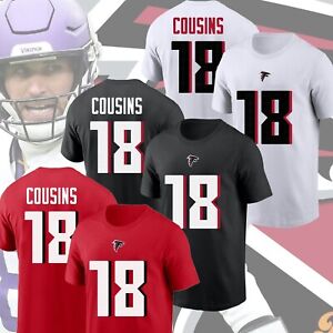 HOT SALE- Welcome Kirk Cousins #18 to Atlanta Team Falcons Name & Number T-Shirt