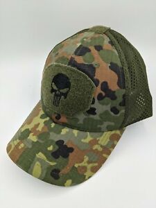 Punisher Skull Emblem Cap Men Mesh Baseball Caps Tactical Camouflage US