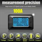 100A AC Voltage Voltmeter Ammeter LCD Digital Panel Power Watt Meter Monitor