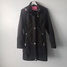 Betsey Johnson Soft Shell Hooded Coat Jacket size M