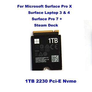 Samsung PM991A 1024GB 1TB SSD  M.2 2230 For Microsoft Surface Pro x 8 9