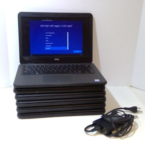 Latitude 3300 Laptop LOT OF 6 *READ* i3-7020 8gb ddr4 128GB M.2 SSD