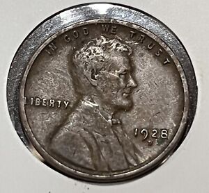 1928-D Lincoln Wheat Cent Fine