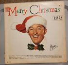 Bing Crosby Merry Christmas Vintage Vinyl LP DL 8128 Decca Records Jazz Pop Voca