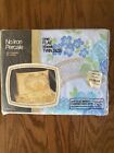 Vintage No Iron Percale Twin Flat Sheet - 50/50 - JCPenney - Blue Floral Flowers