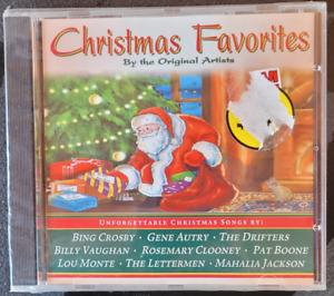 Vtg Music CDs Various Christmas Favorites By The Original Artists