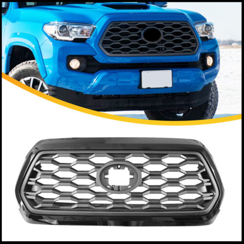 Fits 2016-2023 Toyota Tacoma TRD Front Bumper Grille W/Gloss Black Grill Insert (For: 2023 Tacoma)