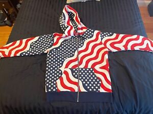 Supreme 3M Thermal Flags Zip-Up FW14 Size XLarge New With Tags