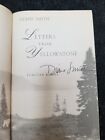 New ListingSIGNED copy Letters From Yellowstone by Diane Smith Penguin Reader's Guide
