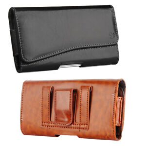 Cell Phone Case Horizontal Leather Pouch Belt Clip Holster for Samsung S22+ 5G