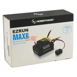 Hobbywing EZRUN Max6 V3 Waterproof 160A ESC for 1/6 RC Hobby Car Traxxas NEW