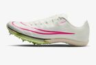 Nike Air Zoom Maxfly DH5359-100 Sail Fierce Pink Track Spikes Shoes Men's sz 8