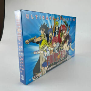 Anime DVD Fairy Tail Ultimate Collection 9 Season 328 Episodes + 2 Movie + 9 OVA
