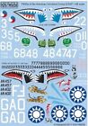 Warbird Decals 148058 1/48 P40Bs American Volunteer Group H81A2 & RAF 112th Sq.