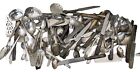 New ListingSilverplate Flatware Assorted Lot Approx 9 Lbs- 83 Pieces Crafts Collectors