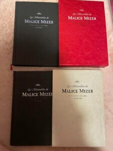 MALICE MIZER and Gackt Bulletin and Publication Book Set Japan