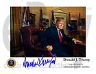 President Donald Trump autographed 11x8.5 portrait photo REPRINT