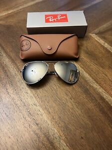 Ray ban Aviator  RB3025   58mm Silver Frame/Silver Lenses