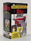 2007 Topps Baseball Series One 20 Pack Blaster Box Exclusive 6 Card Hot Pack