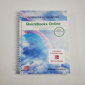 Computer Accounting with QuickBooks Online A Cloud Based Approach 3rd Edition
