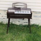 Vintage Magnus Electric Chord Organ Model 605-P W/ Legs Made In USA - Tested