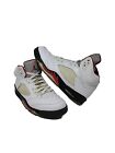 Nike Air Jordan Retro 5 “Fire Red” Size 12 2013 Silver Tongue 136027-100