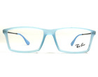 Ray-Ban Eyeglasses Frames RB7021M MATTHEW 5370 Matte Clear Blue Gray 55-14-145