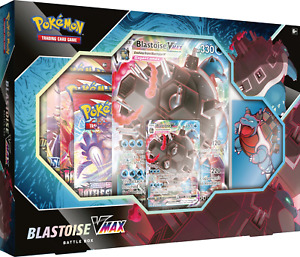 Pokemon TCG :  BLASTOISE VMAX - Battle Box - BRAND NEW - FACTORY SEALED CARDS