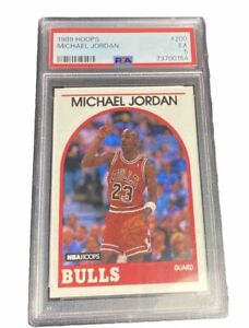 New Listing1989 NBA Hoops Michael Jordan #200 PSA 5 Excellent