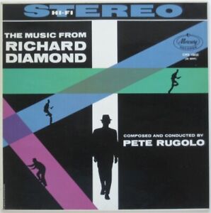 Scarce UK Promo PETE RUGOLO Music From Richard Diamond TV Show Mercury EMI Vinyl