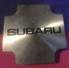 85-89 SUBARU BRAT XL GL XT METAL SQUARED WHEEL CENTER CAP HUB COVER 4