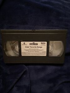Sesame Street Kids’ Favorite Songs VHS Children’s Video 1999 Tested