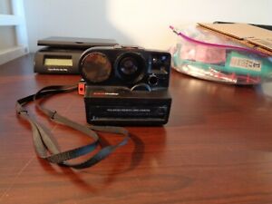 Polaroid Pronto Land Camera Sonar OneStep SX-70 Series w/ Strap