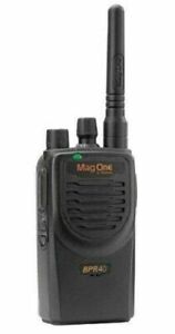 Genuine Motorola BPR40 (AAH84RCJ8AA1AN) UHF Two-Way Radio Transceiver 450-470M