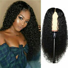 Women Long Curly Wavy Hair Wigs Artificial Human Hair Lace Front Wig Brazilian