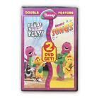 Barney Double Feature Ready Set Play Songs 2 DVDS Hit Entertainment New Sealed