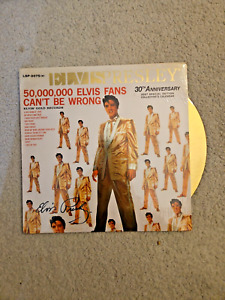 ELVIS PRESLEY Calendar 2007 Album Shaped Calendars Sealed 30th Anniversary Gold