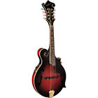 Washburn Americana M3SWE F-Style Acoustic-Electric Mandolin, Trans Wine Red w/ H