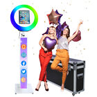 Portable iPad Photo Booth Selfie Photobooth Machine for Party w/Flight Case