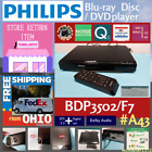 Philips Blu-ray Disc/ DVD player (BDP3502/F7) with Remote / Dolby Audio