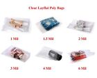 1000 Clear Flat Poly Bags 2-5