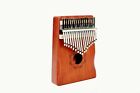 17 Key Kalimba Thumb Piano Finger Mbira Mahogany Wood Keyboard Music Instruments