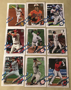 2021 Topps Series 1 Rookie Card You Pick Complete Your Set 1-150 WITH Rookies