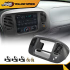 Fit For 1997-2003 Ford F150 Expedition Center Dash Radio A/C Vent Air Bezel Gray (For: 2000 F-150)