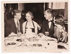 TENNIS TALENT DONALD + BUDGE ALICE MARBLE & ELLSWORTH VINES NY 1938 Photo Y 302