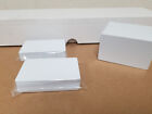 50 Blank White PVC Cards, CR80.30 Mil, High Quality for Color and UV Printing