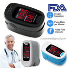 USA Finger Pulse Oximeter Blood Oxygen SpO2 Monitor PR Saturation Heart Rate FDA