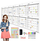 Large Reusable Dry Erase Wall Calendar - 2023 Undated Yearly Planner 36